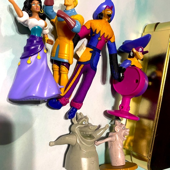 DISNEY VINTAGE 90s HUNCHBACK OF NOTRE DAME McDONALDS & BURGER KING TOY BUNDLE 6 - Picture 11 of 11
